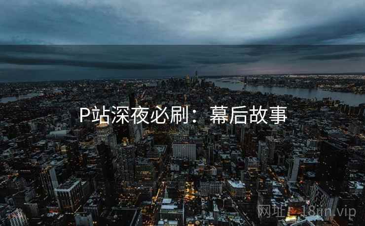 P站深夜必刷：幕后故事